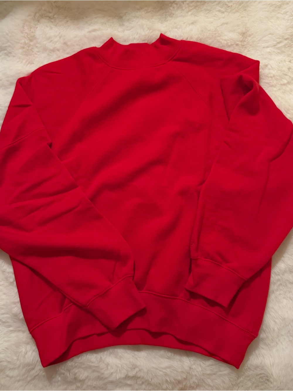 PINK Victoria's Secret Red Crewneck Sweatshirt